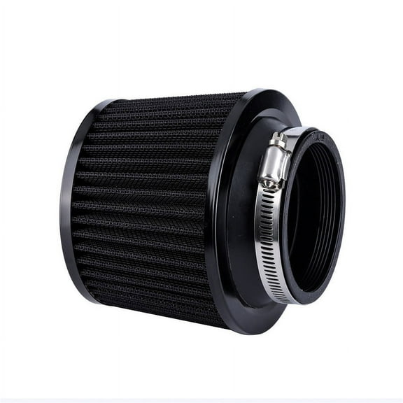 Zyutaosan Black 65Mm/2.5'' Id Air Filter & Rubber Adapter For Motorcycle Scooter Dirt Bike