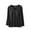 Black, variant on AherBiu Women's Pajama Tops with Bulit in Bra Long Sleeve Crew Neck Tshirts Soft Comfy Sleepwear Top