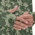 thumbnail image 6 of Hoodies for Men Camouflage UPF 50+ Sun Protection Hoodie Long Sleeve Fishing Hiking Shirt with Face Mask L, 6 of 7