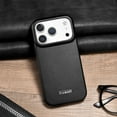 thumbnail image 5 of ICARER FAMILY Slim Leather Case for iPhone 17 Pro 2025 Genuine Leather Wireless Charging Folio Protective Cover for Apple iPhone 17 Pro Black, 5 of 9