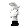 thumbnail image 1 of Estatua de águila, adorno de escritorio, regalo, suministros para fiestas, escultura Animal, estatuilla de resina para estantería, oficina, TV, gabine, 1 of 9