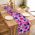 thumbnail image 3 of Table Runner 36 Inches Long for Kitchen Dining, Watercolor Floral Dresser Scarf Farmhouse, Dining Table Decorations for Wedding/Parties, Spring Flowers Botanical Vintage 13 x 36 In, 3 of 8