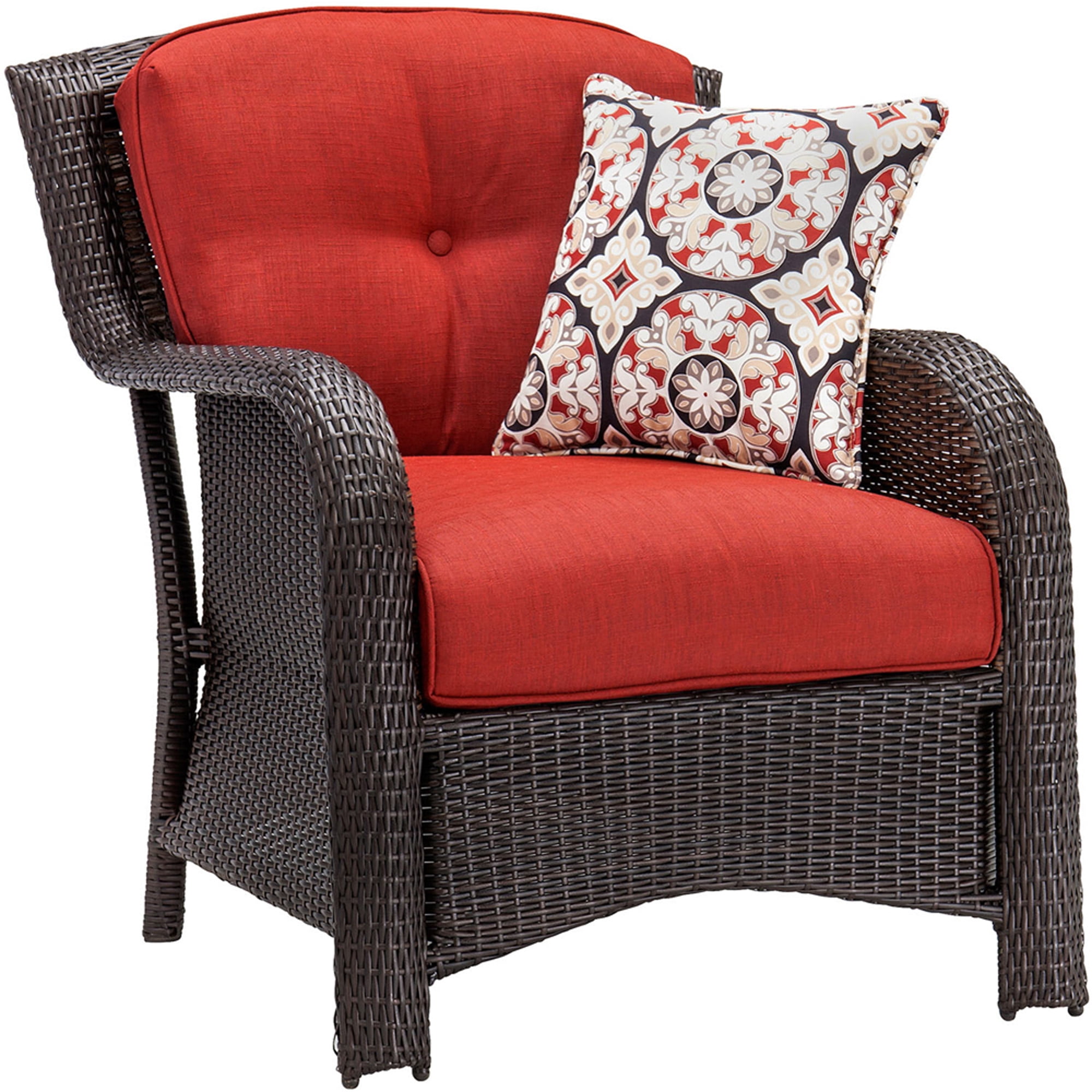 Hanover Strathmere 6 Piece Outdoor Woven Lounge Set Com