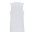thumbnail image 5 of Npasoilc Summer Knit Ribbed Tank Tops for Men Sleeveless Round Neck Button Pullover Vest Lightweight Breathable Muscle Shirts Casual Gym Athletic Shirts, 5 of 7