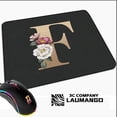 thumbnail image 2 of Alfombrilla de ratón pequeña para videojuegos, diseño de nombre inicial dorado, alfombrilla de ratón Kawaii para Gamer, Mini alfombra de Anime para ordenador, alfombrilla de goma, accesorios para Pc, 2 of 5