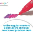 thumbnail image 3 of Ooly Color Layers - Double Ended Markers for Color Layering, Set of 8, 3 of 6