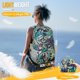 thumbnail image 2 of Lightweight Packable Backpack 35L, Light Foldable Backpacks Water Resistant Collapsible Hiking Bag, Compact Folding Day Pack for Travel Camping(Yellow), 2 of 5