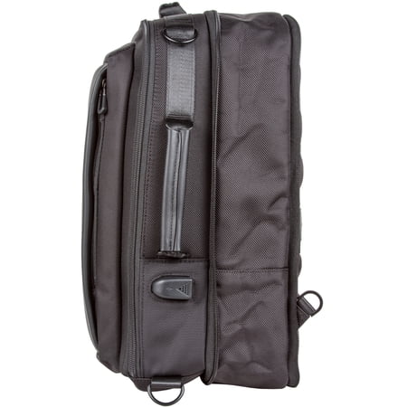 Opack Business Backpack Anti Theft Leather 15.6  Laptop Backpack Travel Office Bag Large Capacity