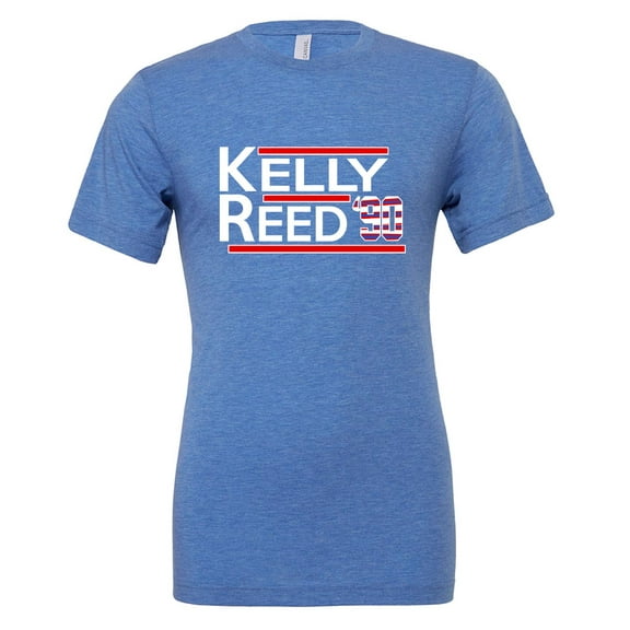 TRIBLEND Jim Kelly Andre Reed Bills 1990 T-Shirt LARGE