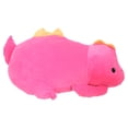 thumbnail image 4 of Animal Adventure® Squeeze with Love™ 8" Super Puffed Plush – Character Chubbalub Pink Dino, 4 of 6