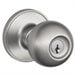 thumbnail image 2 of Dexter by Schlage J54CNA630 Corona Keyed Entry Knob, Satin Stainless Steel, 2 of 2