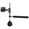 thumbnail image 2 of Soozier Wall Mount Reflex Boxing Trainer, 360° Rotating Rapid Boxing Bar with Punching Ball, Height Adjustable for Home Gym, 2 of 9