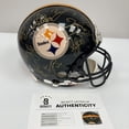 thumbnail image 2 of 2005 Pittsburgh Steelers Super Bowl Champs Team Signed Game Helmet Beckett COA, 2 of 11