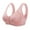 #22,Pink, variant on Aoochasliy Bras for Women Plus Size Bra,Casual Front Button Shaping Cup Shoulder Strap Underwire Bra Plus Size Extra-Elastic Wirefree