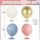 thumbnail image 3 of Juego de 35 Globos para Fiesta de Revelación de Género, 12 Pulgadas, en Azul Polvoriento y Rosa, para Celebraciones con Temática ., 3 of 5