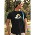 thumbnail image 2 of Camping Area Mountain T-Shirt Men -Image by Shutterstock, Male 4X-Large, 2 of 4
