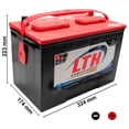 thumbnail image 2 of Lth L-27-700 12V 700 A Bci Uso Automotriz, 2 of 5