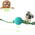 thumbnail image 7 of Dog Chew Toys for Aggressive Chewers, Likaty Indestructible Rope Dog Ball Toy Puppy Chew Teething Toys for Large Medium Small Dogs,Yellow, 7 of 7