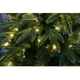 thumbnail image 3 of 7ft Luxury Real Feel Forest Fir Slim Christmas Tree Pre-lit with Dual Color LEDs (Pre-lit 6ft), 3 of 5