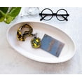thumbnail image 4 of Cordón Harry Potter Hufflepuff Silver Buffalo con soporte para identificación, 4 of 9