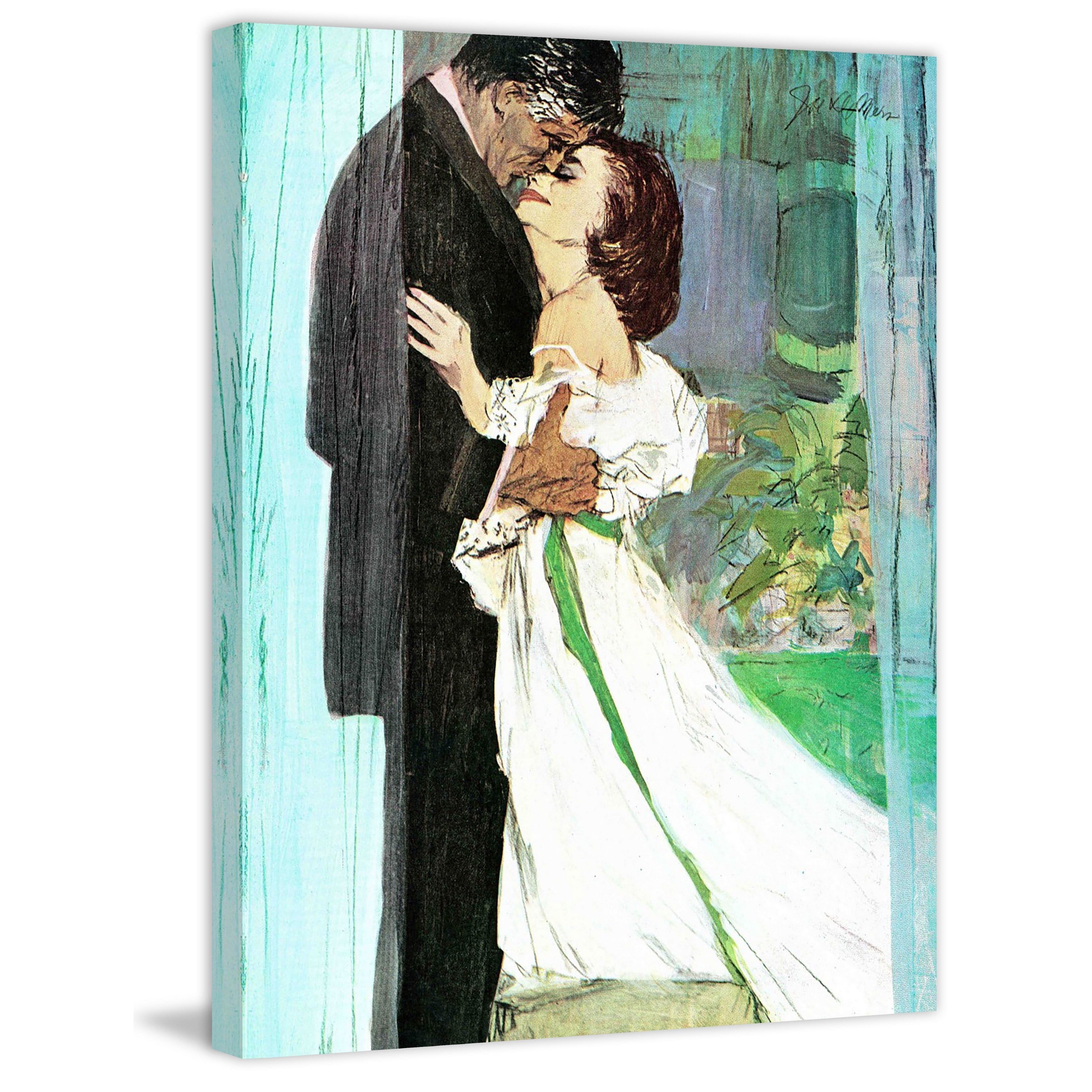 Marmont Hill "An Echo of Love" by Joe de Mers Painting Print on Canvas