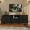 Black, variant on CBJCBJ 67"Mid-Century Modern TV Stand for TVs up to 75" ,Media Console With Storage and Adjustable Partition , Brown