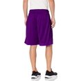 thumbnail image 2 of Russell Athletic 9 Shorts en Maille Tricotée Dri-Power, L, Violet, 2 of 2