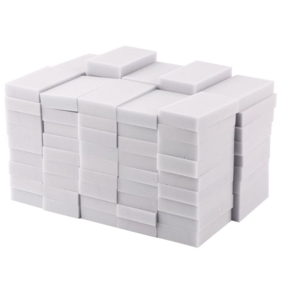 100 Extra Large Magic Cleaning Eraser Sponge White Foam Bathroom Wall Cleaner 