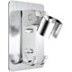 thumbnail image 1 of Soporte de ducha, no es necesario perforar agujeros para instalar pegamento fuerte con orificios de montaje para tornillos, el soporte se puede ajustar 90 grados, fuerte adherencia, resistente al agua, 1 of 4