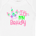 thumbnail image 4 of Inktastic It's My Birthday Unicorn Boys or Girls Baby Bodysuit, 4 of 5