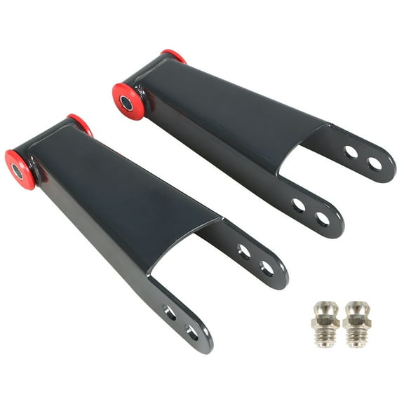 Genrics Rear Drop Shackles Leveling Leaf Spring, 3 inch