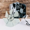 thumbnail image 2 of OULII Fan Replacement Fan Blade Plastic Transparent Black Performance 1Pcs, 2 of 8