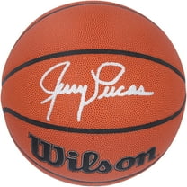 Jerry Lucas New York Knicks Autographed Wilson Authentic Series Indoor/Outdoor Basketball - Fanatics Authentic Certified