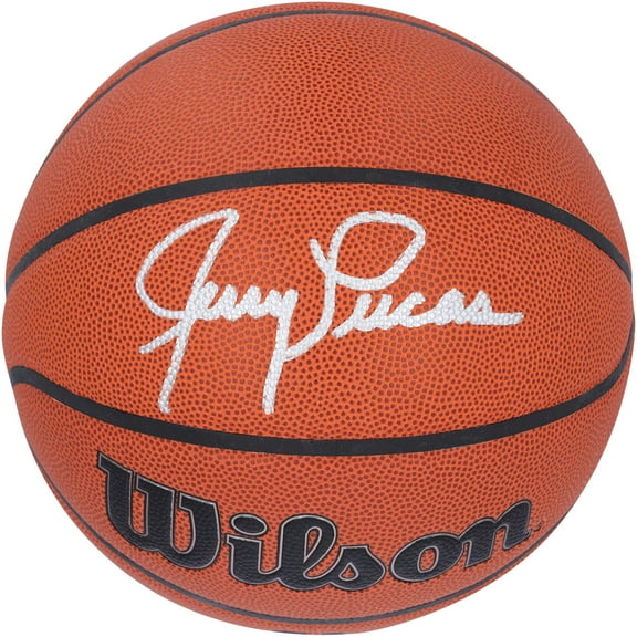 Jerry Lucas New York Knicks Autographed Wilson Authentic Series Indoor/Outdoor Basketball - Fanatics Authentic Certified