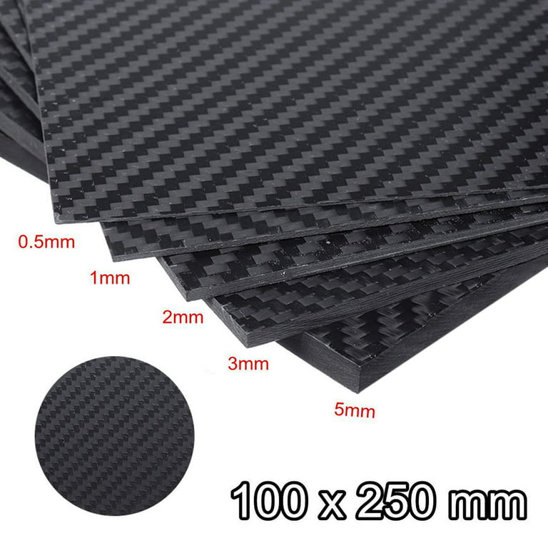 Carbon Fibre Sheet; 1mm, 2mm, 3mm - Easy Composites