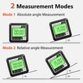 thumbnail image 2 of Digital Angle Finder Magnetic Angle Gauge Lcd Level Tool Protractor Inclinometer Ll030, 2 of 7