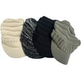 thumbnail image 7 of YooGuoGuo Beanie Tail Winter Warm Knit Messy High Bun Ponytail Hats Visor Beanie Cap, 7 of 7