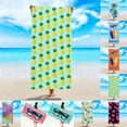 thumbnail image 3 of Zatoumnr Double-sided Printed Beach Towel, Superfine Fiber, Adult Swimming Bath Towel, Quick Drying, Great for Beach and Swimming Vacation Necessities Gifts Swim Towels, 3 of 3
