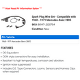 thumbnail image 2 of Spark Plug Wire Set - Compatible with 1968 - 1971 Mercedes-Benz 280S 1969 1970, 2 of 2