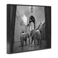 thumbnail image 3 of Stupell Industries Safari Animals In Arabesque Architecture Parrots Elephants Giraffe Framed Wall Art Design by Ziwei Li, 11" x 14", Black Framed, 3 of 9
