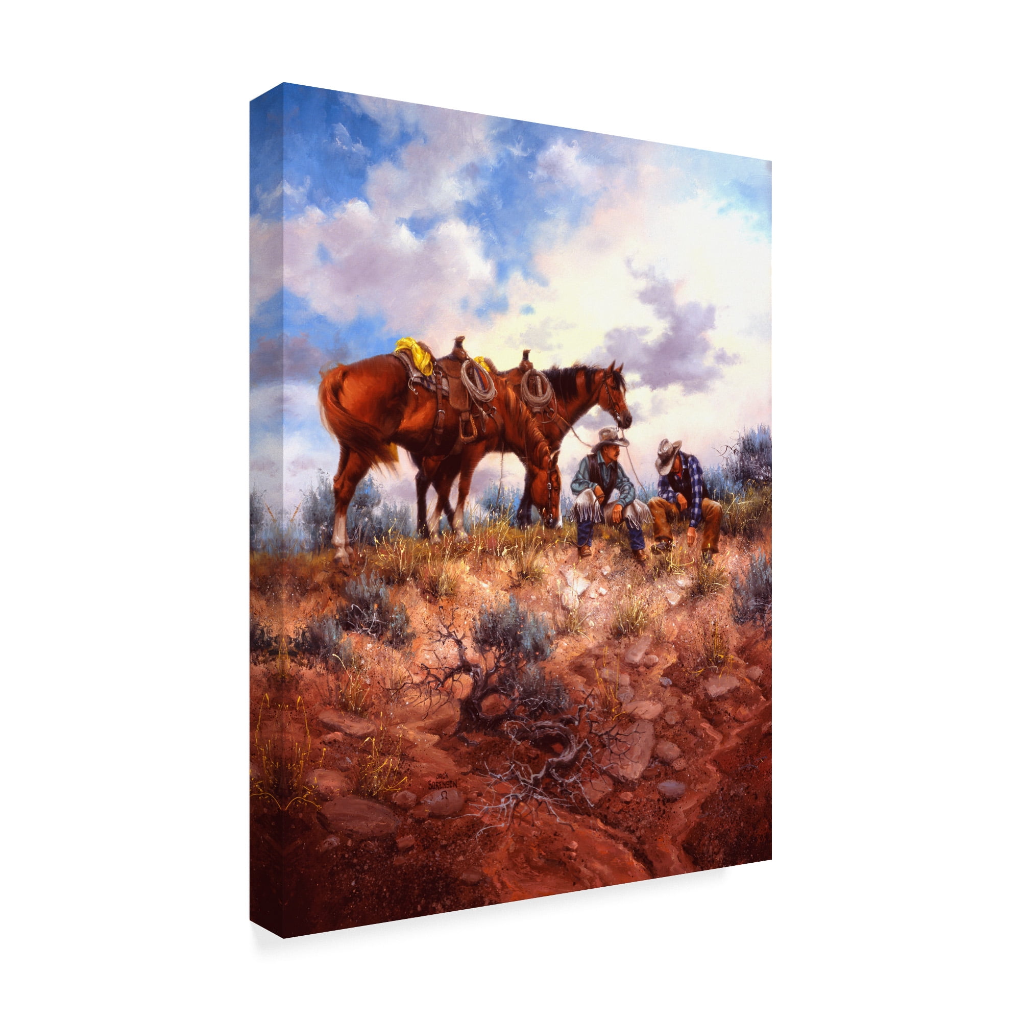 Trademark Fine Art 'Sage Advice' Canvas Art by Jack Sorenson