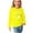 Yellow, variant on Lmnyox Crew Neck Shirt for Kids Long Sleeve Heart Print Casual T Shirt Girls Boys Fall Winter Fashion Blouse