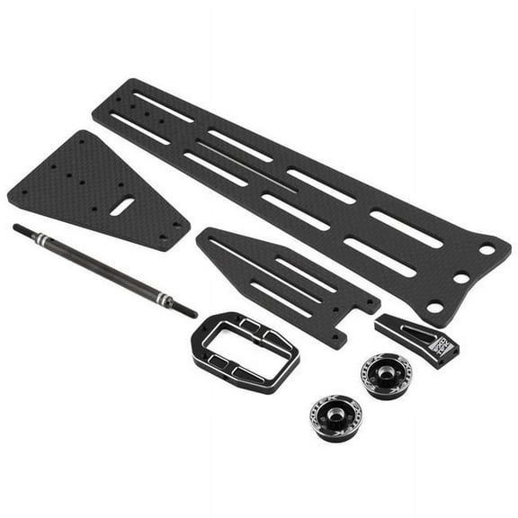 EXOTEK RACING LLC DR10M Pro Wheelie Bar Set 3mm CF Single Wheel ETK2104 Electric Car/Truck Option Parts