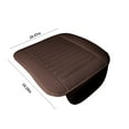 thumbnail image 3 of GERsome Faux Leather Car Seat Covers Front Bottom Seat Cushion Covers, Anti-Slip Universal Fit for Most Car, 3 of 8