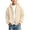 Beige, variant on Kids Corduroy Zip-Up Hoodie Casual Jacket Sweatshirt Outerwear Red 13-14 Years
