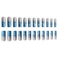 thumbnail image 5 of Summer Sea Blue Gradient Rectangle Wear Nail Sticker, 5 of 5