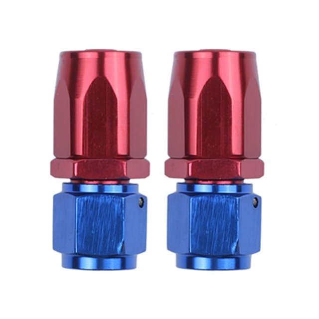 Manguera de Alimentación de Aceite DENGXMXG Turbo Recta 2 Piezas Accesorio AN6 8 mm