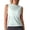 Light Green, variant on Workout Tank Tops Woman Summer Lightweight Semi Sheer Crewneck Open Back Sleeveless Shirt Athletic Running Tanks