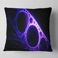 thumbnail image 2 of Designart Purple Metal Construction - Abstract Throw Pillow - 18x18, 2 of 5