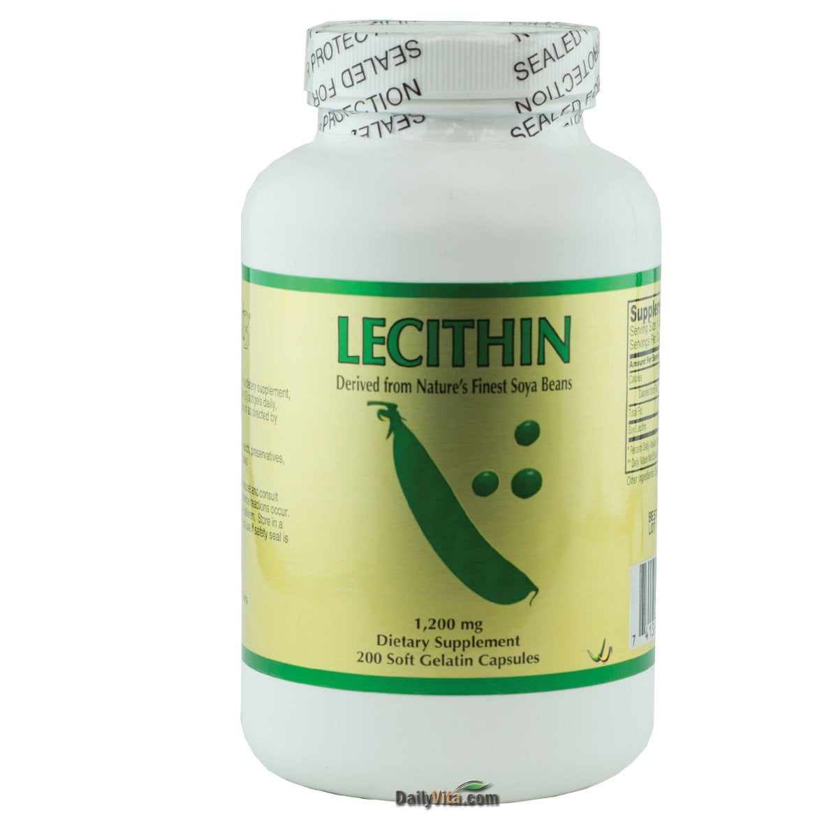 NCB Lecithin, 1200mg 200 Softgels
